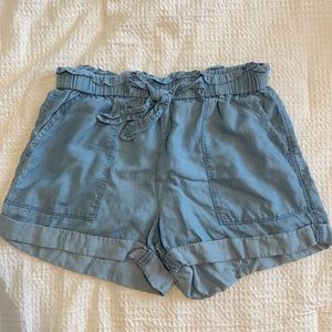 Aerie chambray shorts
